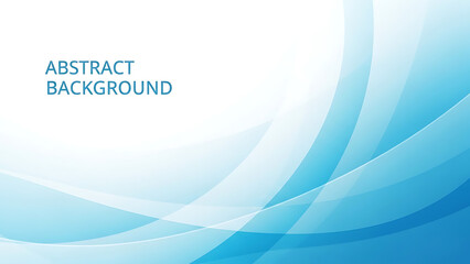 Calm blue abstract background