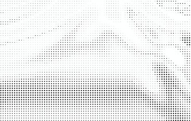 Wavy gradient halftone dots pattern texture background
