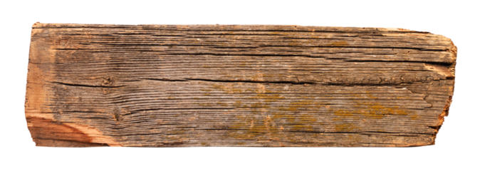 Old wooden sign board background. plank wood isolated for design art work or add text message. 