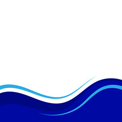 Business Footer With Line Decoration