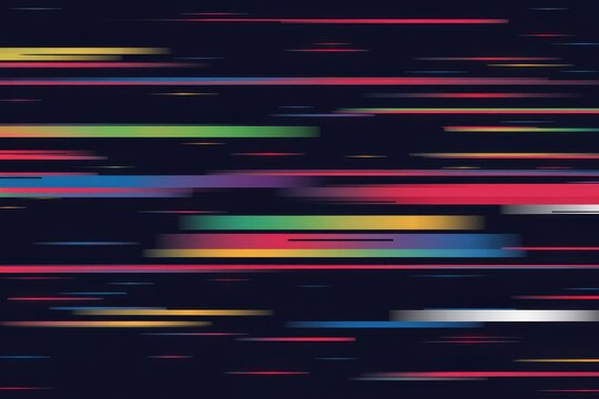 Horizontal Gradient Stripes Abstract Background Dark Blue