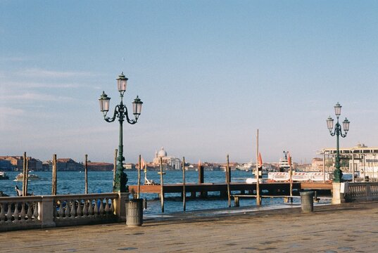 Venice waterfront view 35mm film
