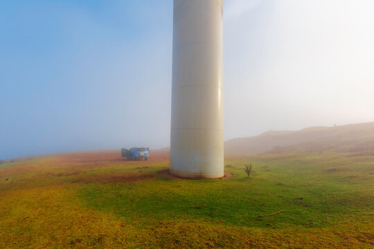 Windmill in Fog