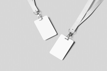 Realistic ID Card Blank