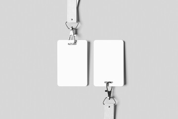 Realistic ID Card Blank