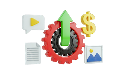 Business Growth and Workflow Icons