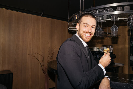 Man with drink