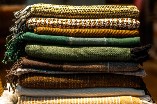 Stack of Woven Textiles
