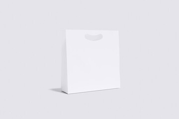 Realistic Paper Bag Blank