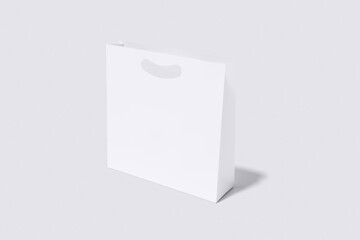 Realistic Paper Bag Blank
