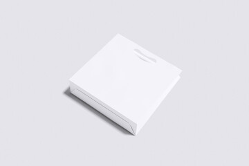 Realistic Paper Bag Blank