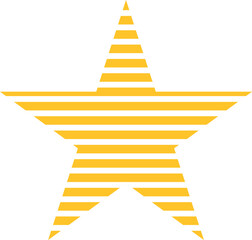 alternating yellow and white stars