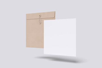 Square Envelope Blank