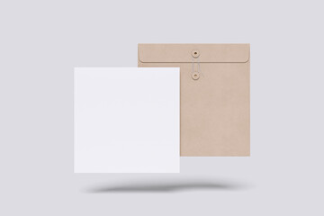 Square Envelope Blank