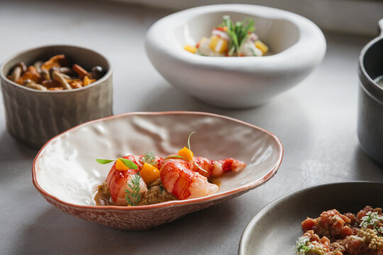 A variety of delicious dishes presented on the table