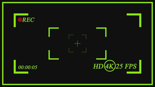 A digital video recorder interface displaying recording settings and status