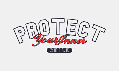 Retro vintage college varsity typography t-shirt and poster graphic template design - Vector