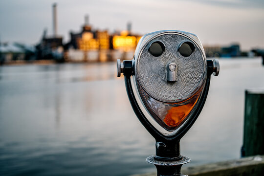 Coin-Operated Binoculars