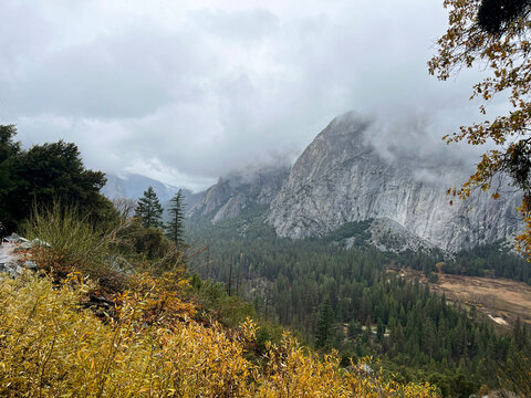 Yosemite on a cold Autumn Day