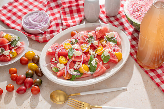 Watermelon Summer Salad