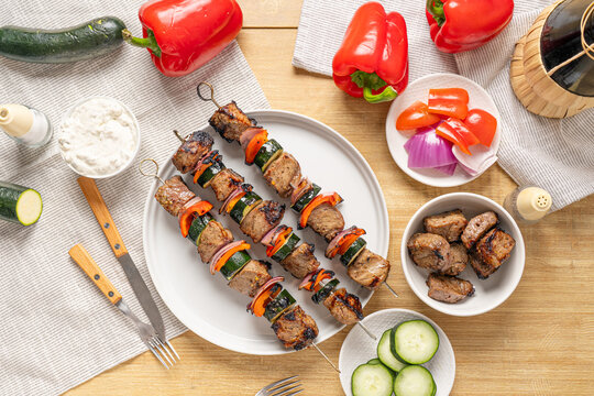 Grilled Beef Kebabs