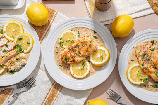 Creamy Lemon Pepper Chicken