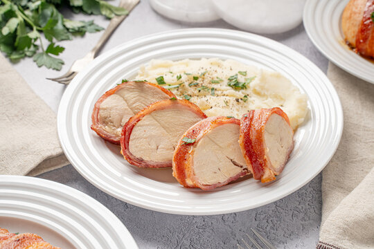 Bacon Wrapped Chicken Breast