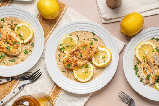 Creamy Lemon Pepper Chicken