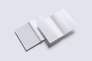 Realistic A4 Magazine Blank