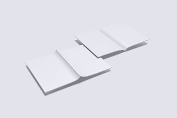 Realistic A4 Magazine Blank