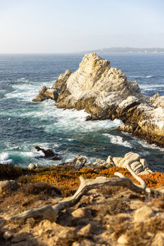Big Sur  California Ocean sunset Landscape Point Lobos beach