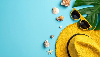 Colorful sunglasses adorned with summer flowers