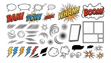 Comic book style illustration. Perfect for comics, pop art designs, posters, stickers, social media, banners, presentations, and creative graphic projects.