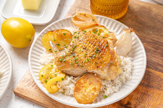 Lemon Braised Chicken