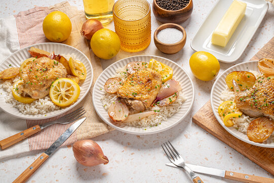 Lemon Braised Chicken