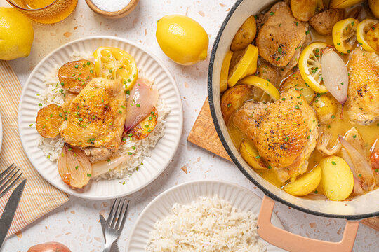 Lemon Braised Chicken