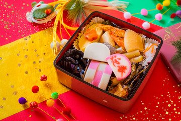 おせちとお正月飾り