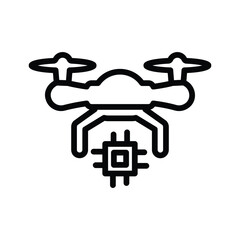 Drone chip icon