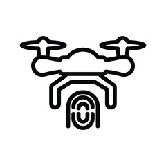 Drone unlock icon
