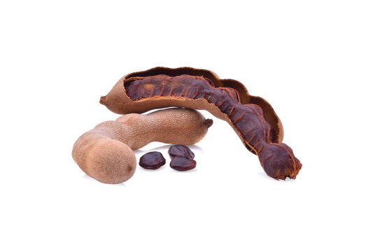 Tamarind isolated on white background