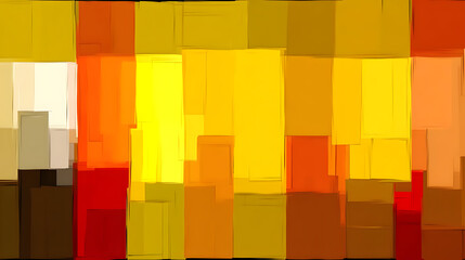 random AI art composition filled with abstract layers and vibrant modern colors