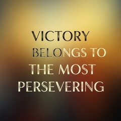 Motivational Quote on Perseverance