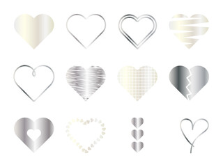 いろいろハートセット10
