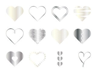 いろいろハートセット10