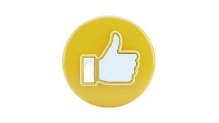 3D Thumbs Up Icon