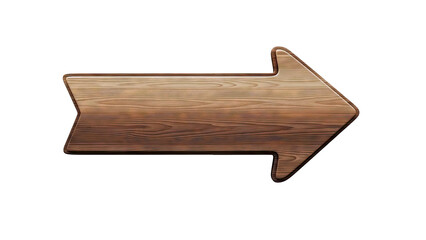 Wooden Arrow Sign