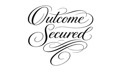 Motivational Achievement Quote Calligraphy &ndash; Success Concept Vector