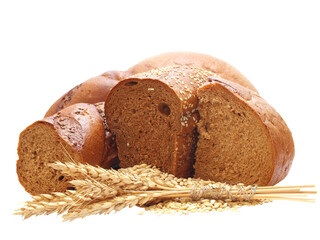 Fresh bread isolated