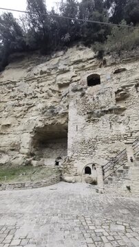 Eremo dei frati bianchi a Cupramontana nelle Marche in Italia