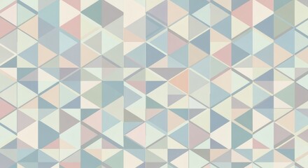 Seamless repeating pattern is constructed with a geometric tessellation abstract mesh. Minimal daylight concept